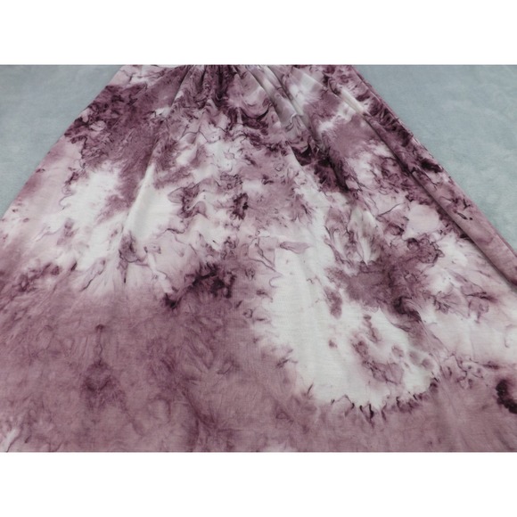Woosea Maxi Dress Women's Large Purple/Pinkish/White Tie Dye Sleeveless - Picture 16 of 16